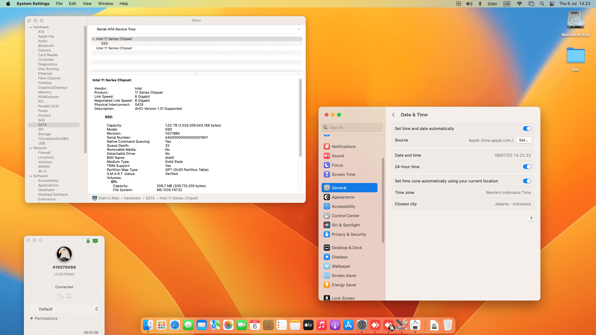 Axioo MyPC One Pro H5 [CoffeeLake   Intel Iris Plus Graphics 655]   OpenCore 1